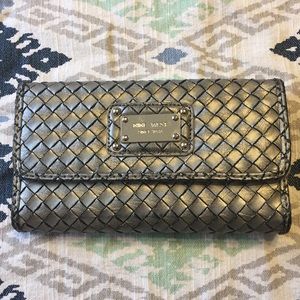 2/$10 Nine West Silver Wallet